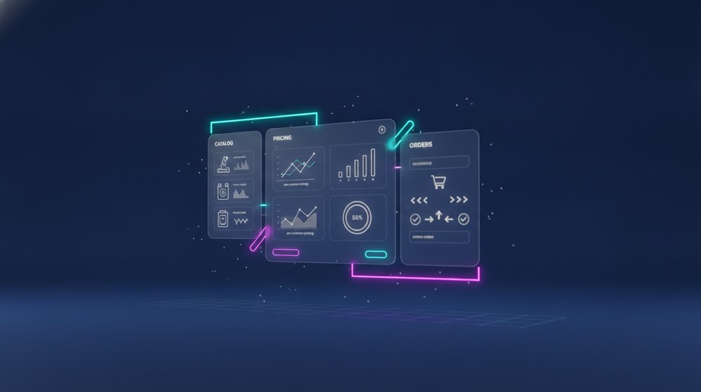 Portal B2B con catálogo, precios por cliente y pedidos en línea